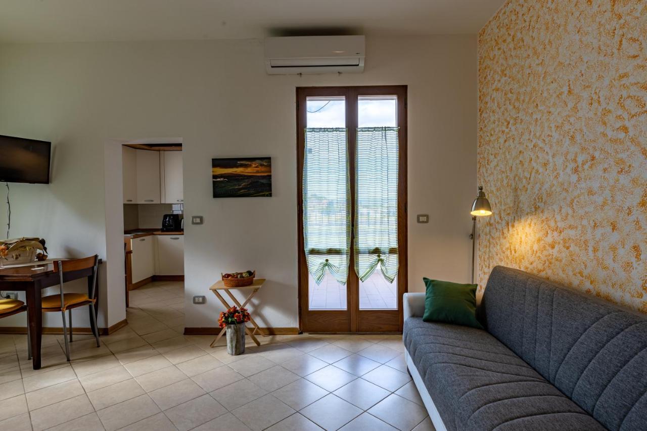 Il Trabucco E La Terrazza Della Val D' Orcia Apartman San Quirico dʼOrcia Kültér fotó