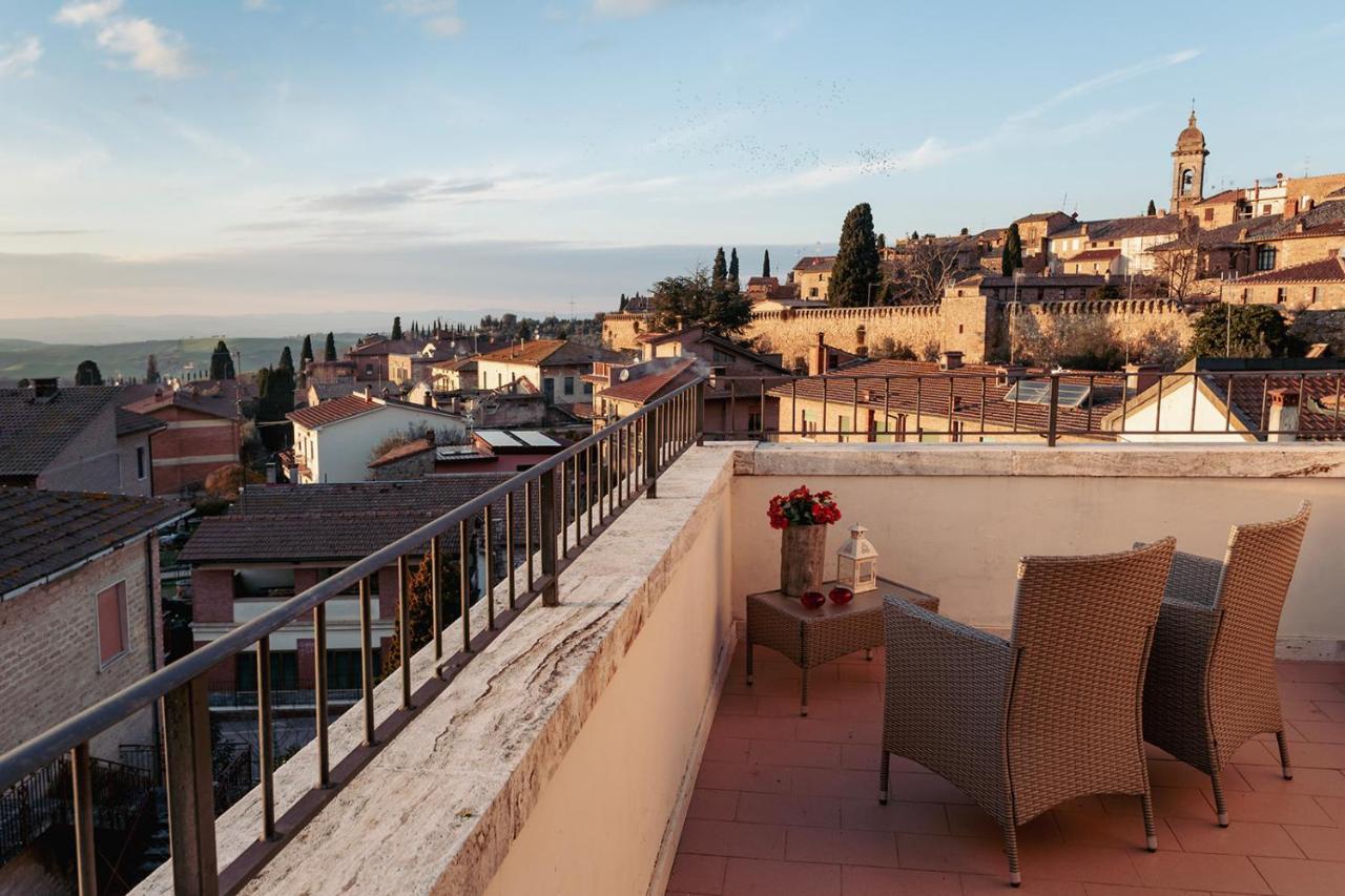 Il Trabucco E La Terrazza Della Val D' Orcia Apartman San Quirico dʼOrcia Kültér fotó